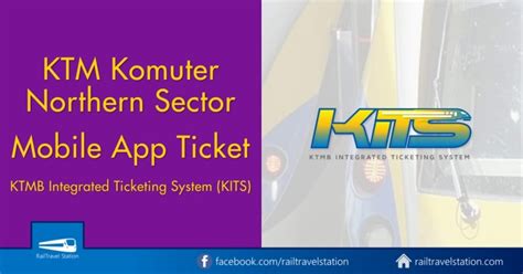 KTM Komuter Northern Sector Online Ticket Booking .